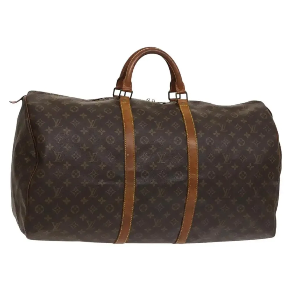 LOUIS VUITTON Monogram Keepall 60 Boston Bag M41422